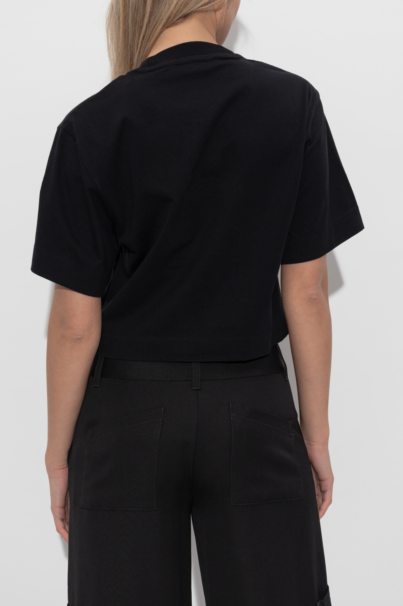 Off-White T-shirt with logo | Women's Clothing | Vitkac